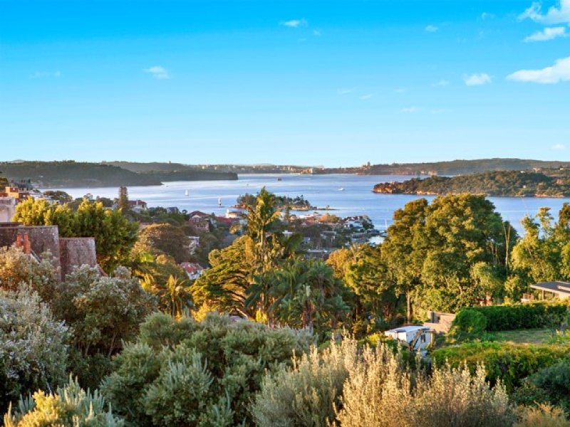 Harbour view from 12 Ginahgulla Road, Bellevue Hill