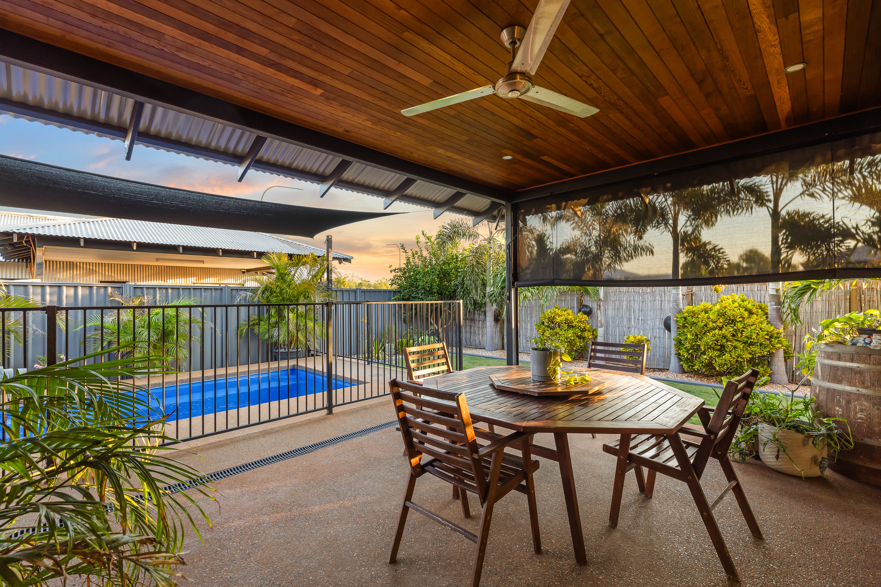 Modern Roebuck Estate Living with Pool & Shed