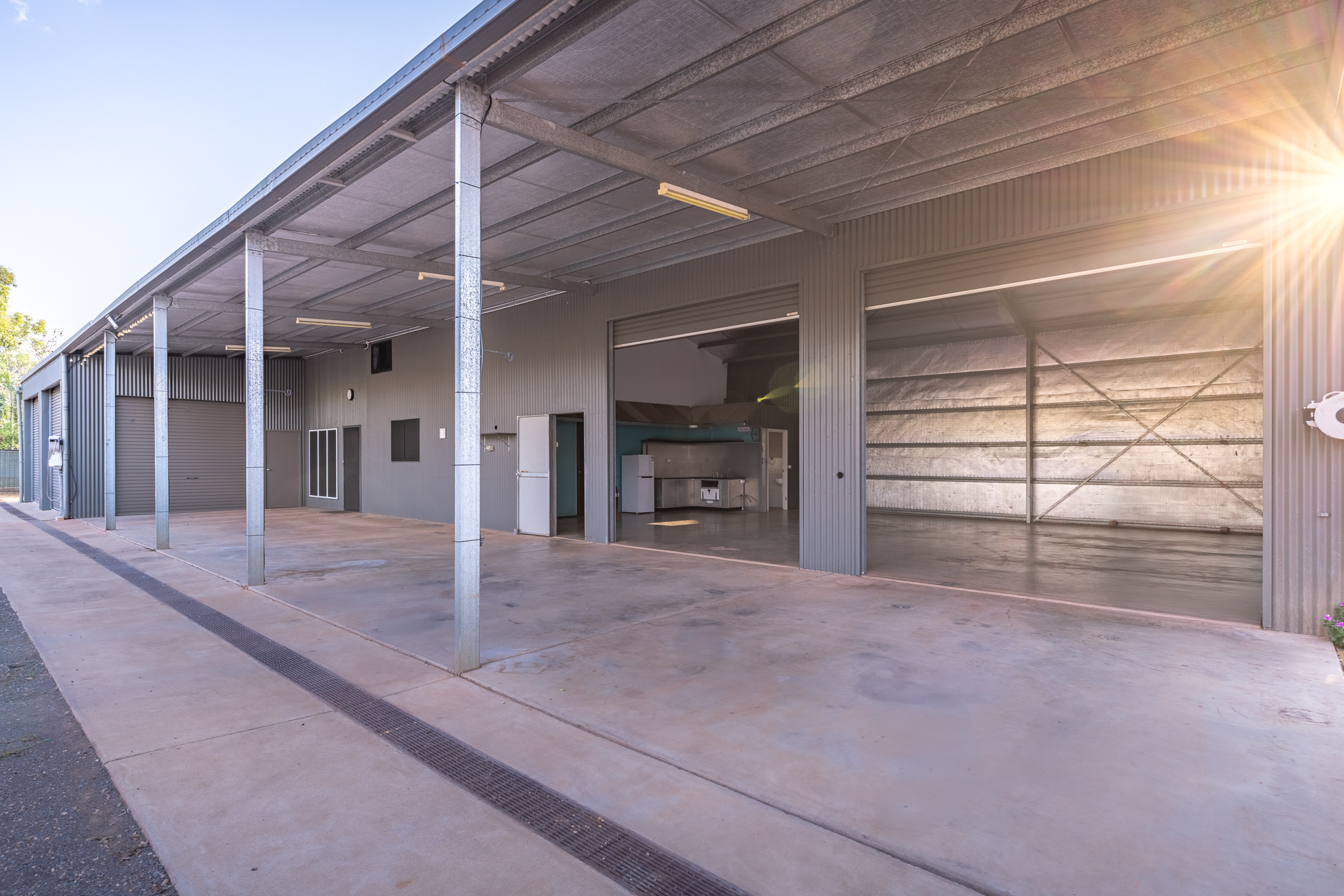 Unique Industrial Opportunity with Modern Caretaker Living!