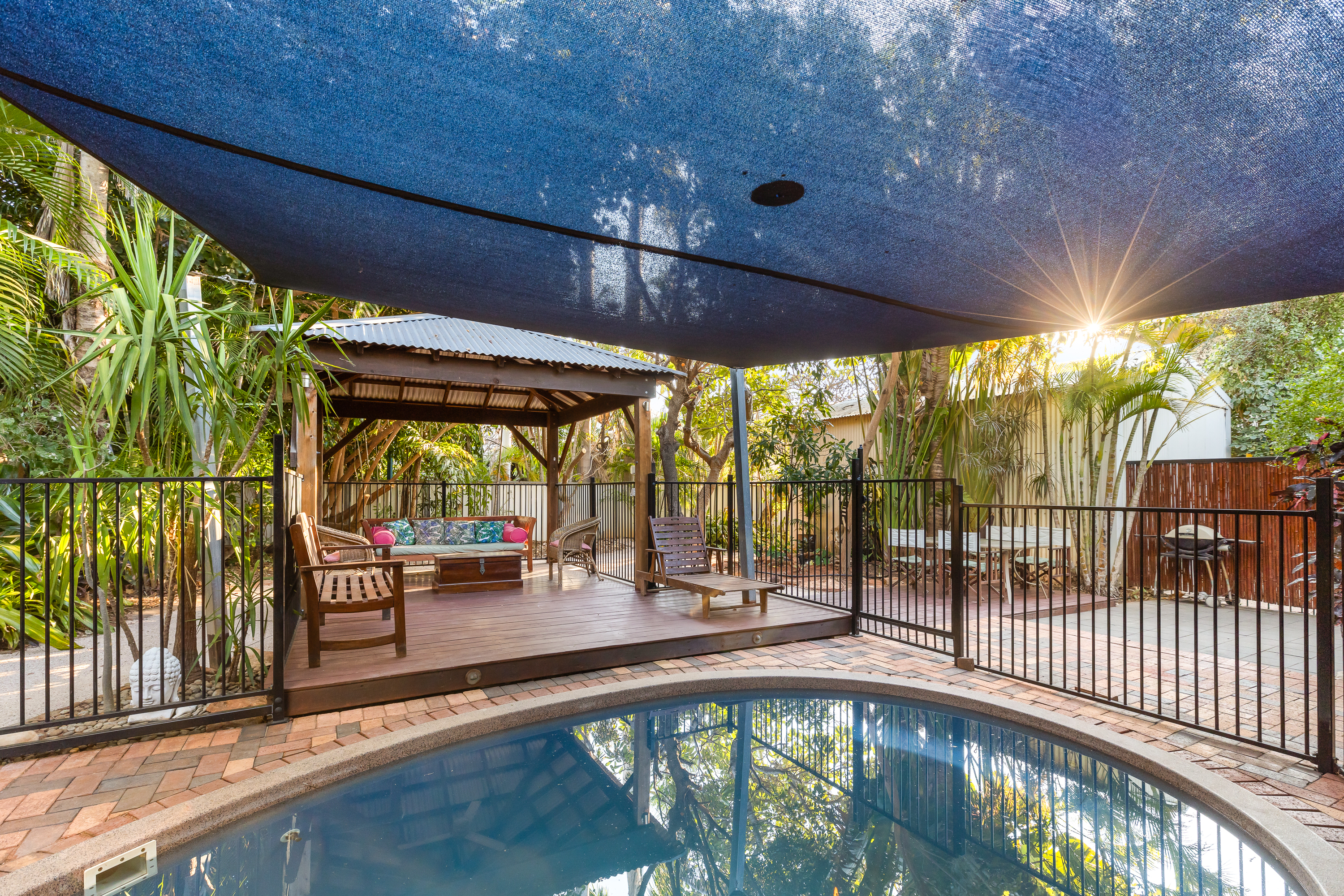 Tropical Cable Beach Living with Pool & Shed