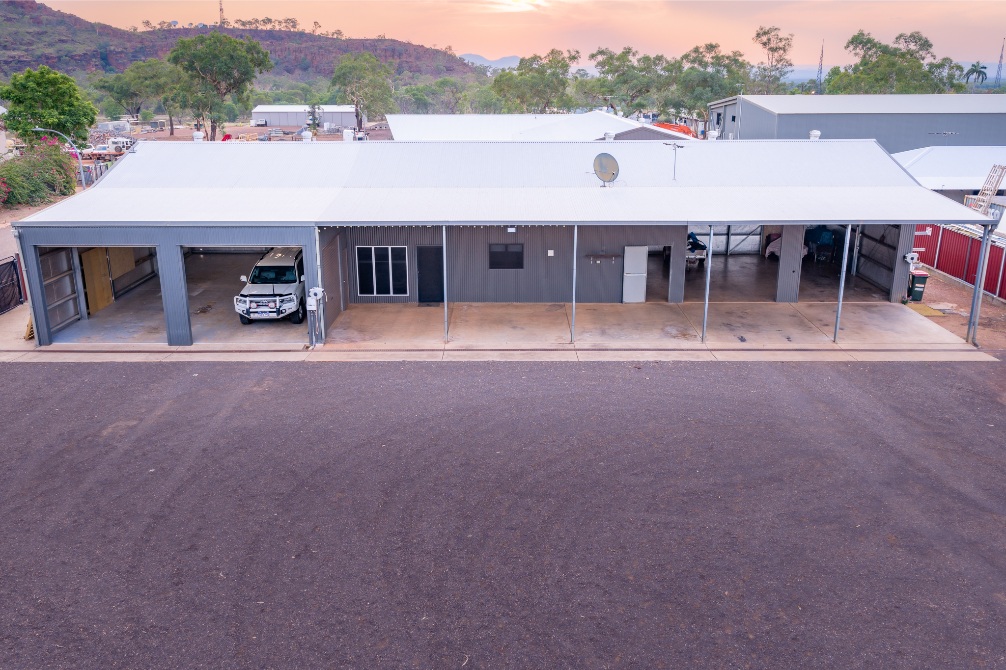 Unique Industrial Opportunity with Modern Caretaker Living!