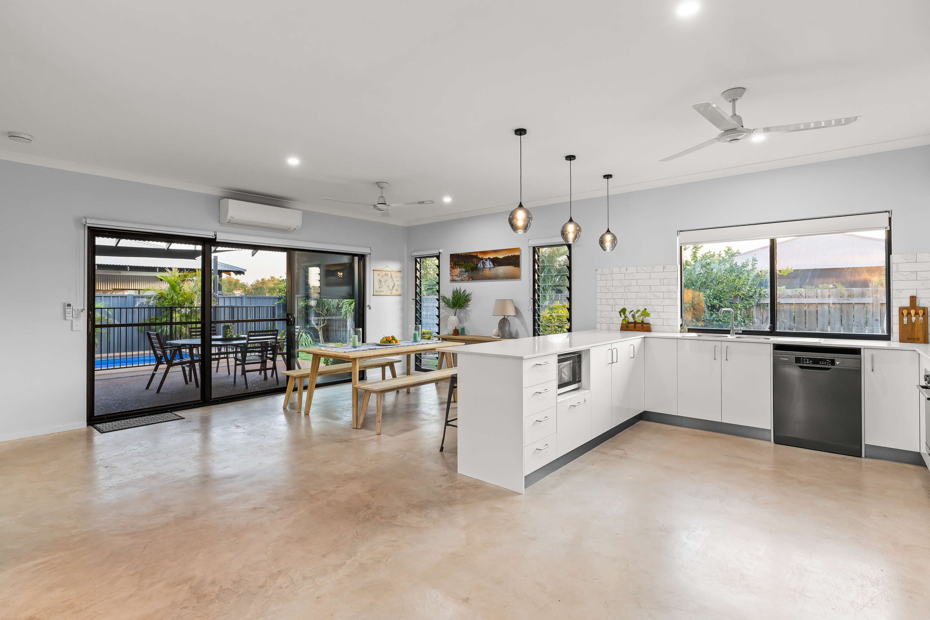 Modern Roebuck Estate Living with Pool & Shed