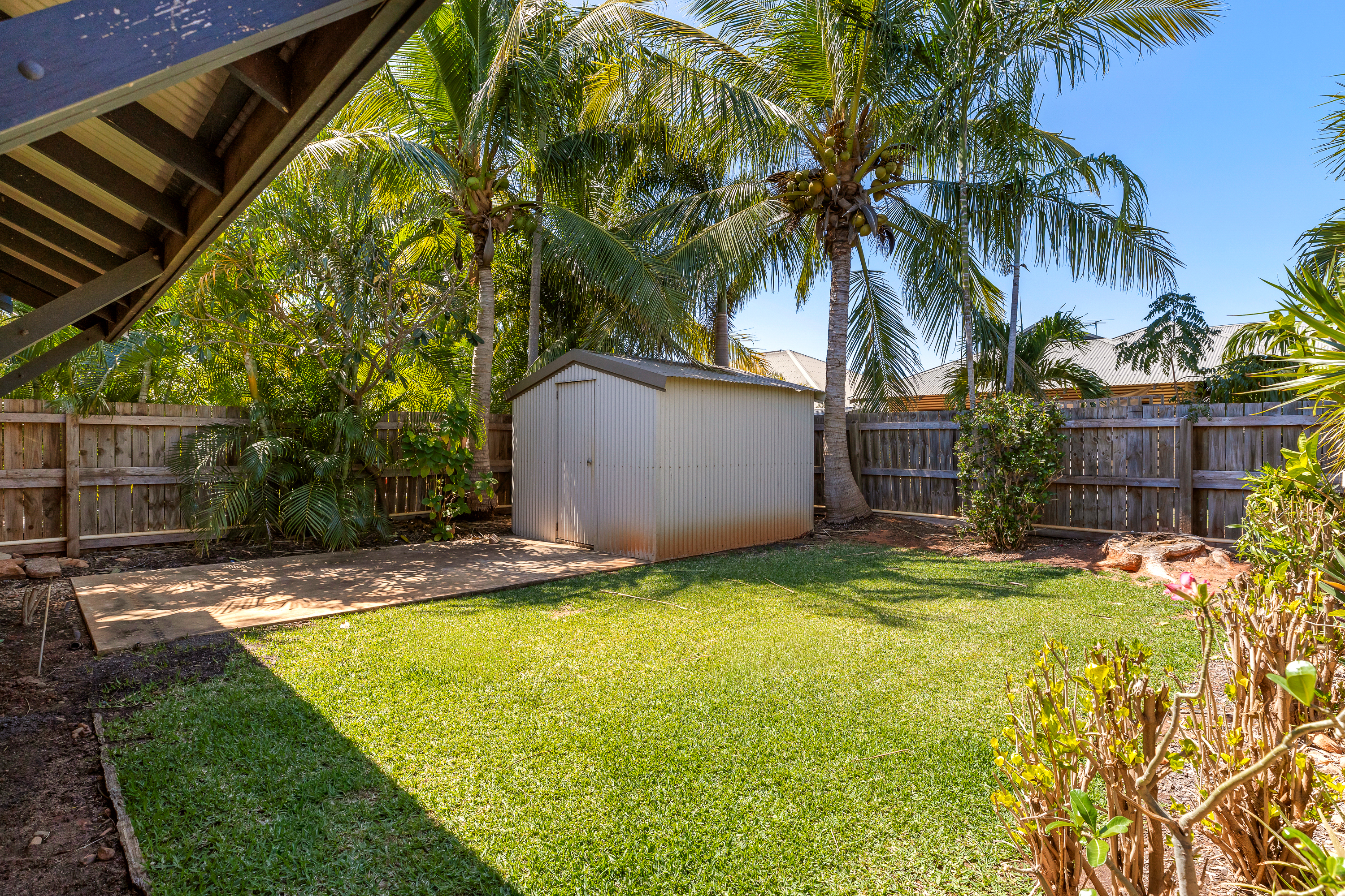 Tropical Family Living with Pool