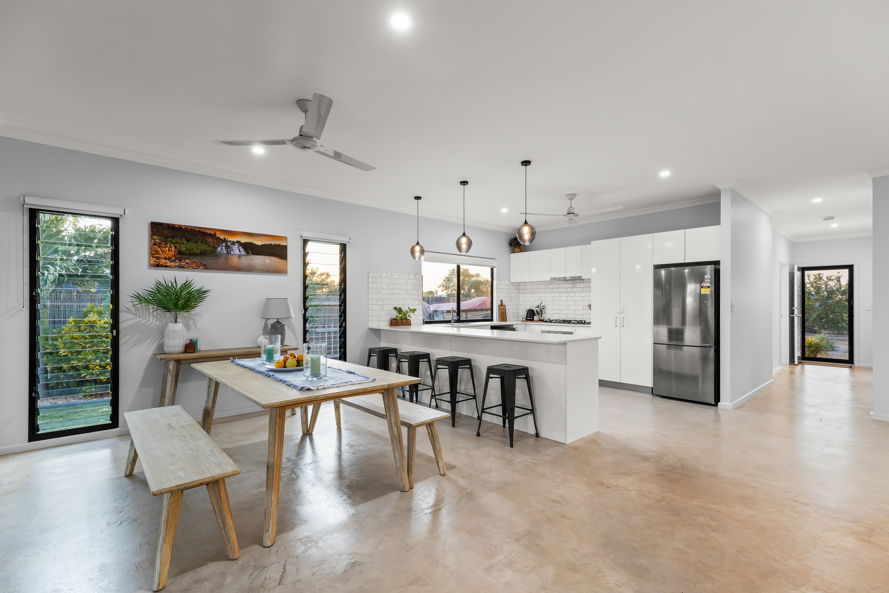 Modern Roebuck Estate Living with Pool & Shed