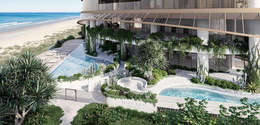 royale new apartments at 7 9 northcliffe terrace surfers paradise realestate com au