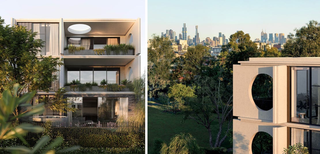 Windsor Park New Apartments at 6171 McIlwrick Street, Prahran