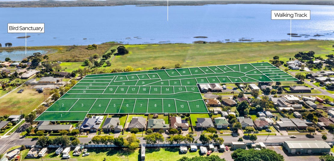 Lakeside Land Estate at 3652 Bruce Street, Colac