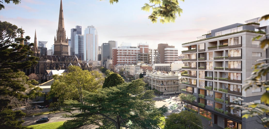 The Address New Apartments at 380 Albert Street, East Melbourne