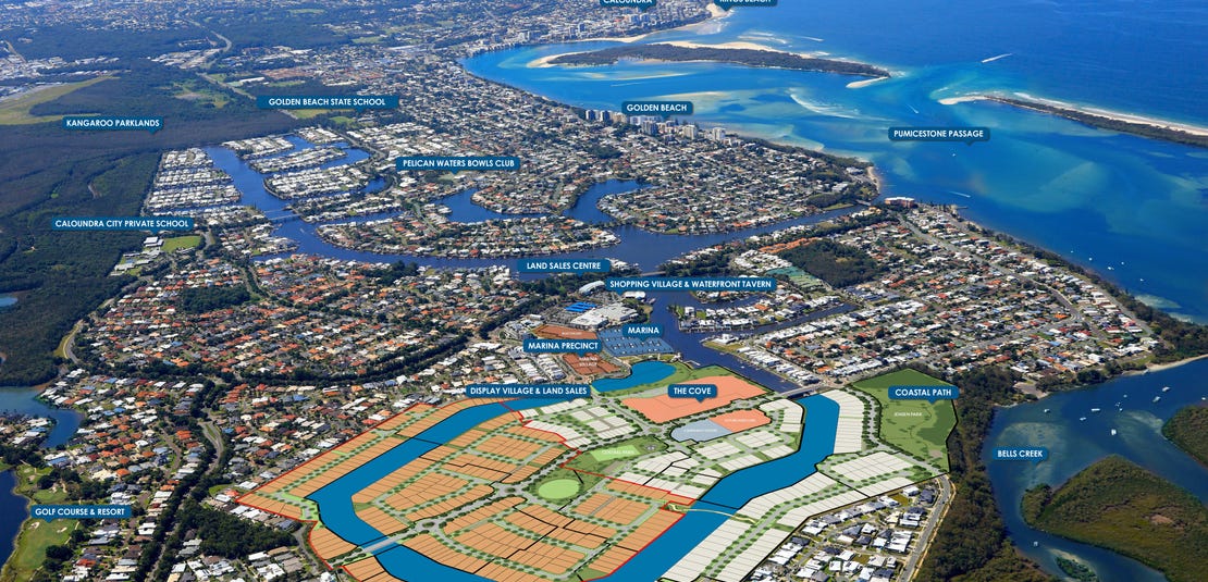 Pelican Waters Land Estate at CLICK TO VIEW PROPERTY FOR SALE