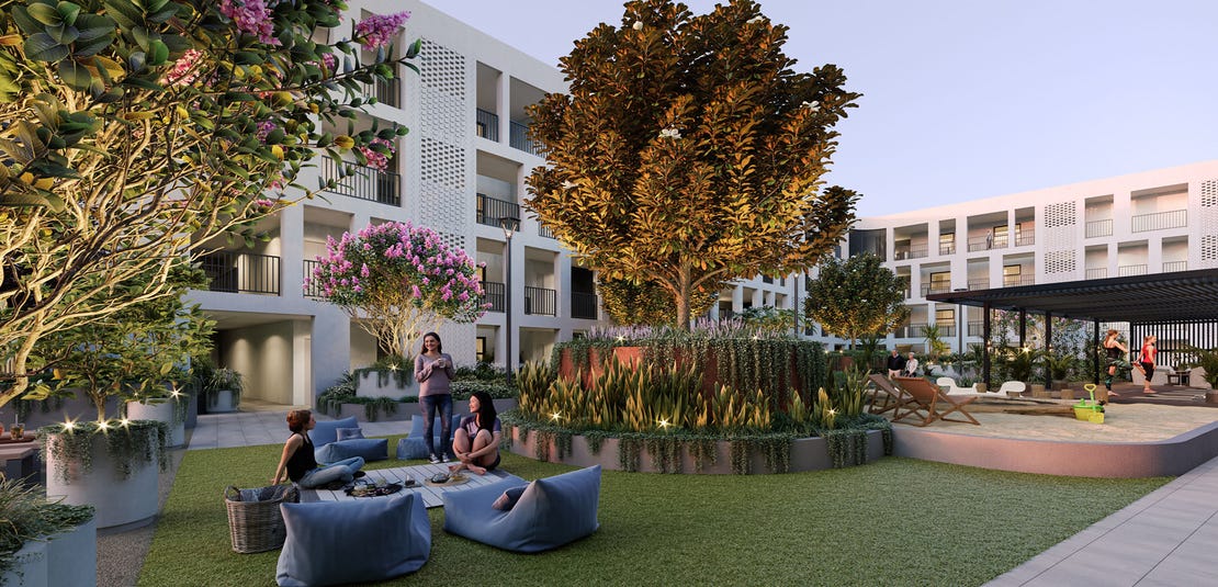 Shenton Quarter New Apartments at Corner of Selby Street and Seymour