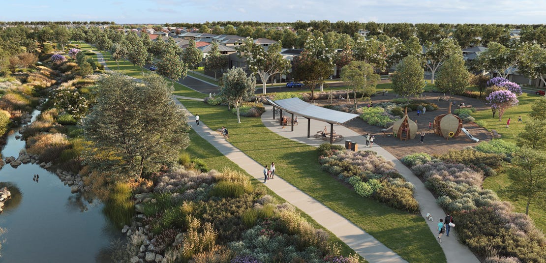 Taylors Run Land Estate at 1012 Taylors Road, Fraser Rise realestate