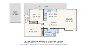 25 24 Burton Avenue Clayton VIC 3168 property .au