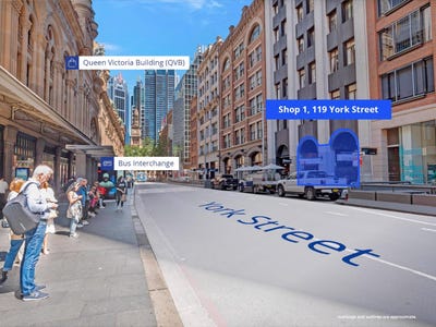 Shop 1, 119 York Street, Sydney, NSW