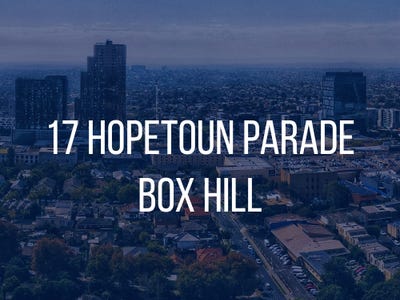 17  Hopetoun Parade, Box Hill, VIC