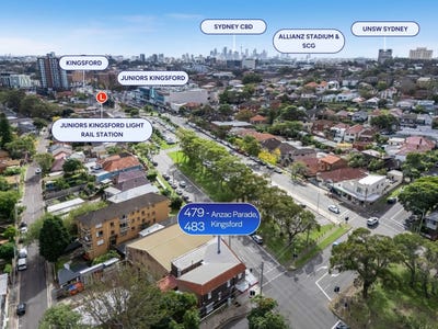 479-483 Anzac Parade, Kingsford, NSW
