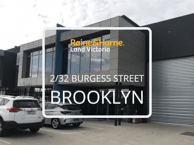 2/32 Burgess Street, Brooklyn, VIC