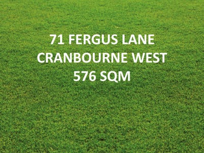 71 Fergus Lane, Cranbourne West, VIC