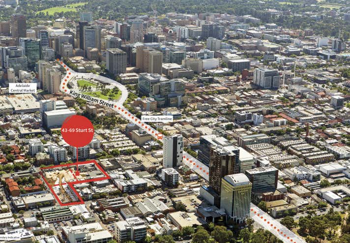 Sold Development Site & Land At 43-69 Sturt Street, Adelaide, SA 5000