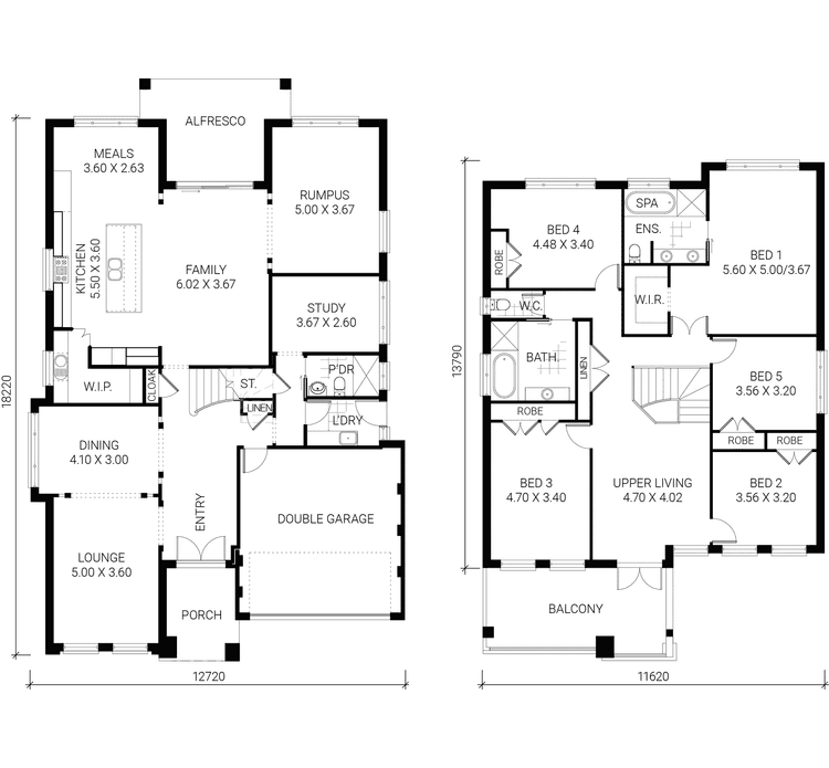 Palace Regent 12 Home Design & House Plan by Allcastle Homes