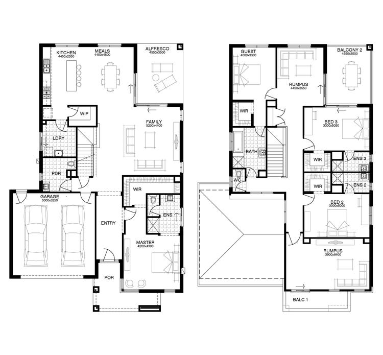 Bailey Home Design & House Plan by Simonds Homes