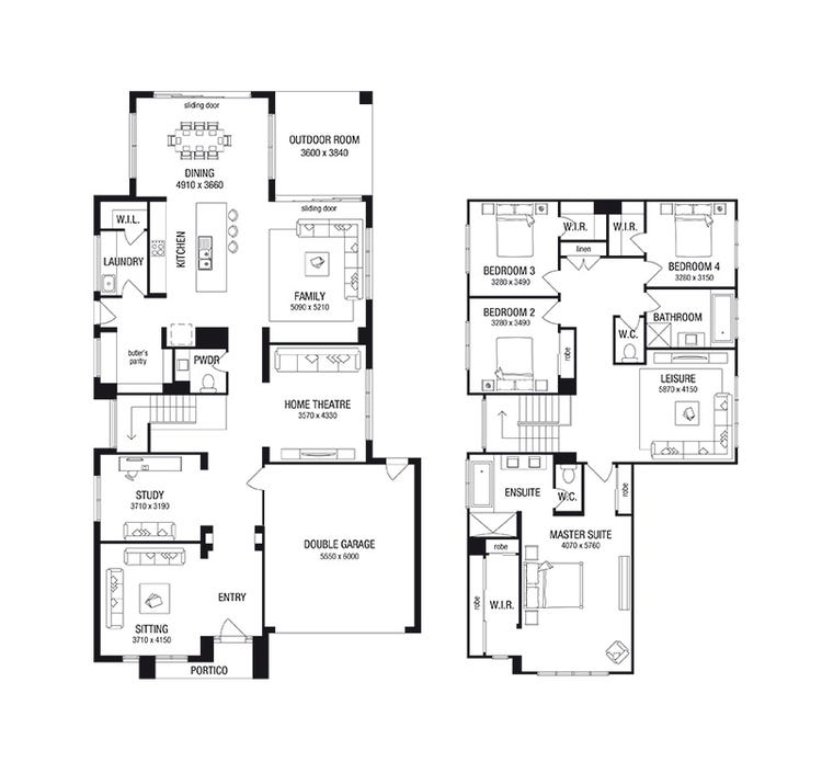 Sovereign Home Design & House Plan by Metricon Homes