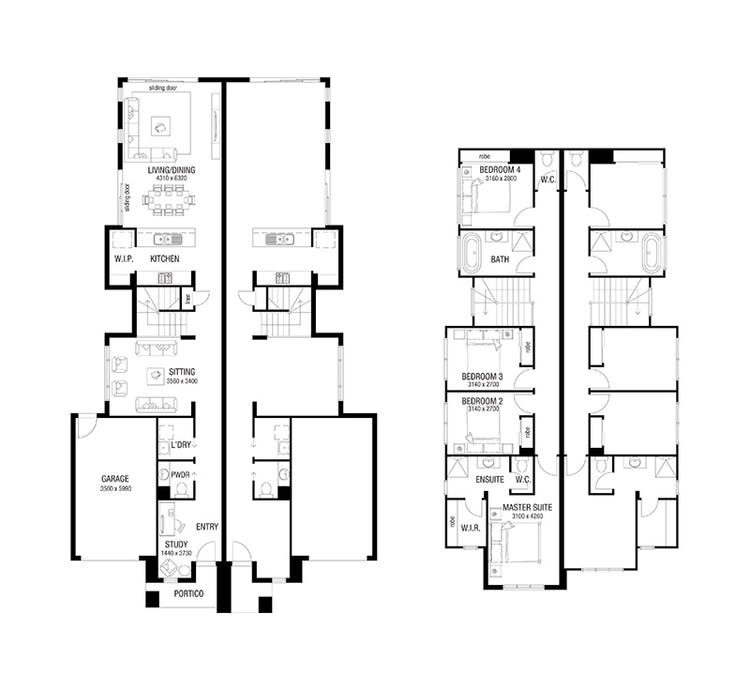 Sutherland Home Design House Plan By Metricon Homes