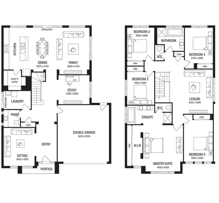 Phoenix Home Design House Plan by Metricon Homes
