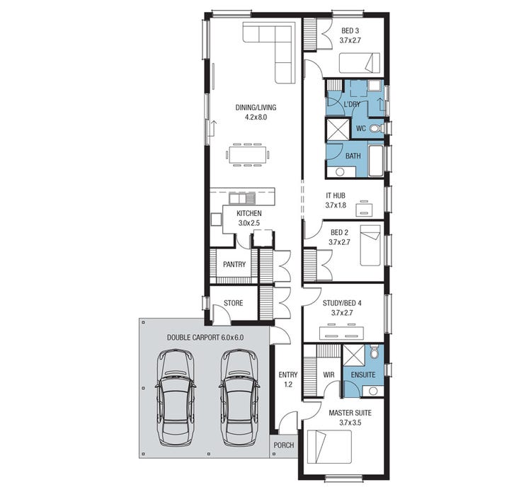 Oklahoma Home Design & House Plan by SA Housing Centre