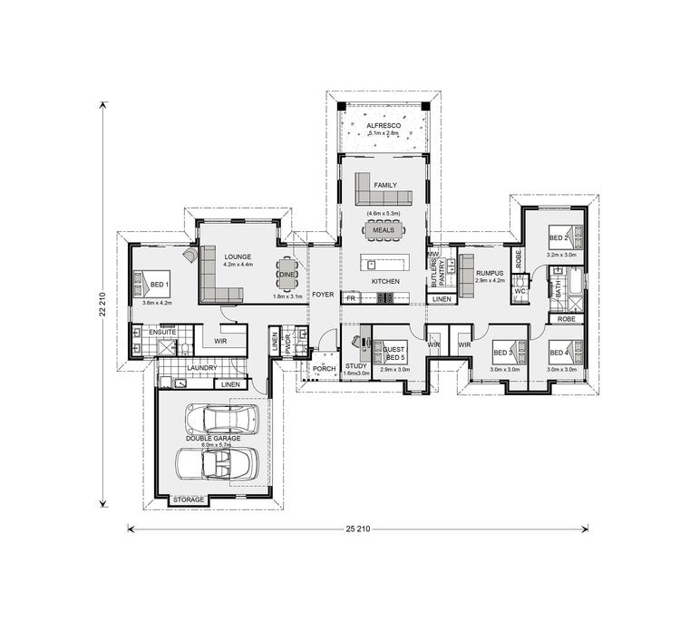 Mansfield Home Design & House Plan by Whitesands PTY LTD - SOUTH NOWRA