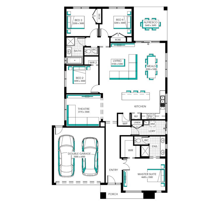 Easyliving Westlake Home Design House Plan By Carlisle Homes