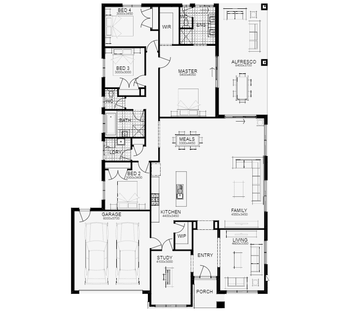 Topaz Home Design & House Plan by Simonds Homes