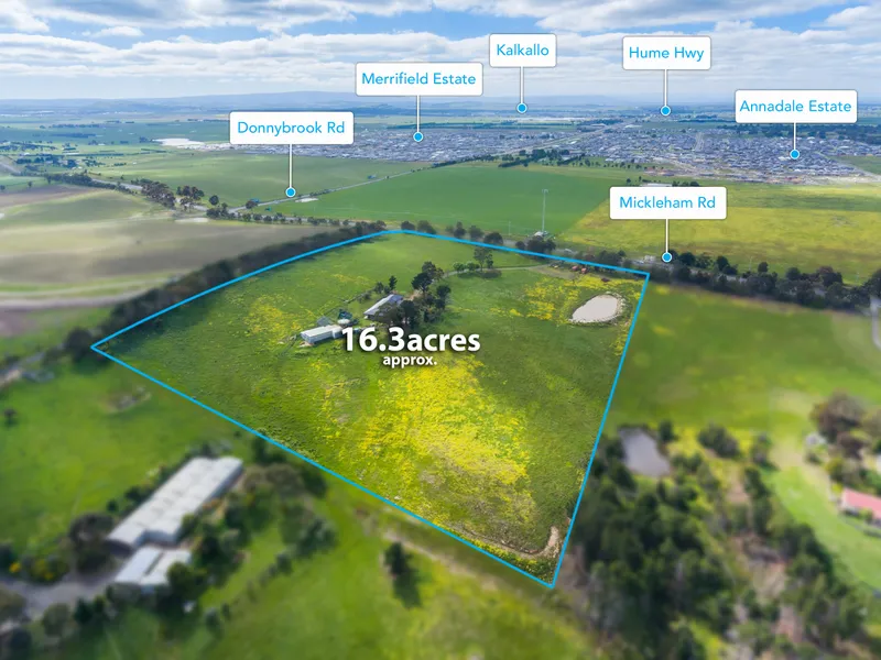 “SITTING ON TOP OF THE WORLD”  (16.3 acres approx.) The Perfect Lifestyle Awaits