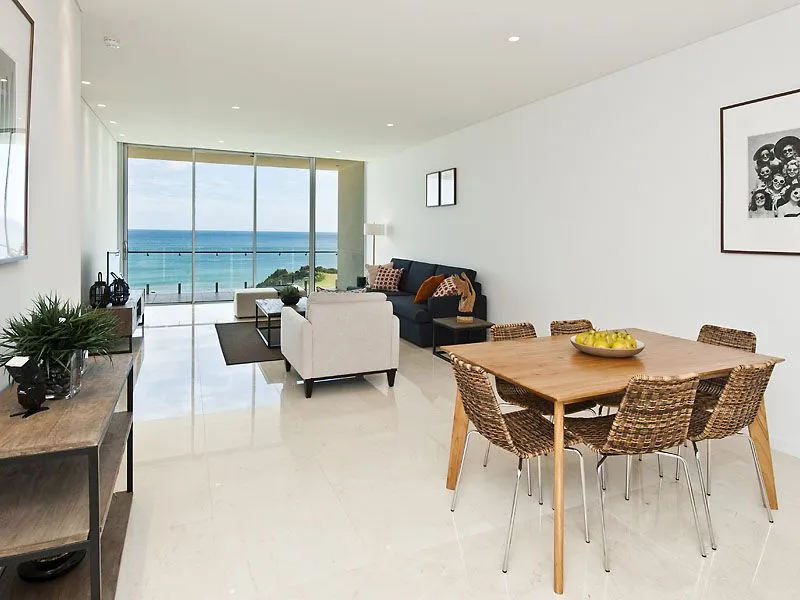 Partially Furnished Ocean Front Apartment