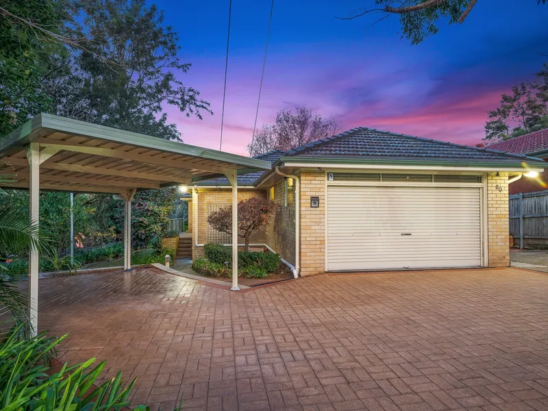 Tranquil family haven in a prime Beecroft setting