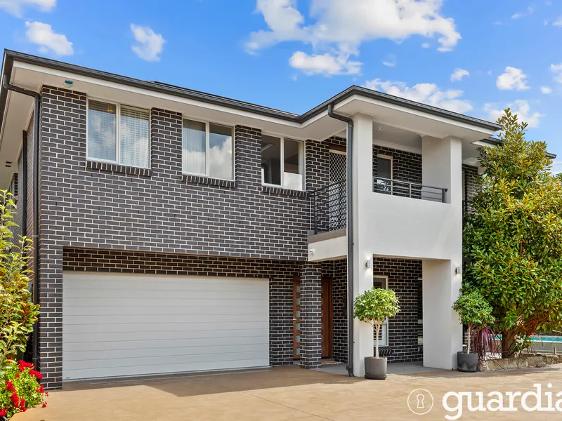 Modern family oasis meets convenient locale