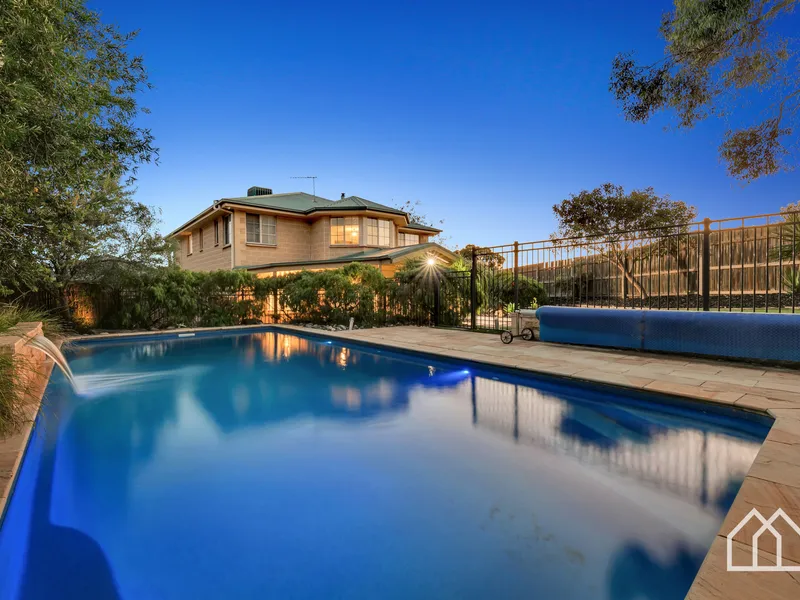 Colonial-Style Home with Pool 