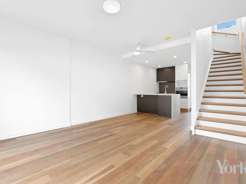 Just listed and available for lease!  Professional and designer dual level unit!