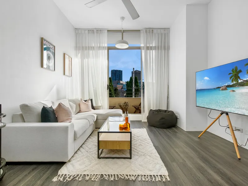 Bathing In Natural Light, Modern One Bedroom Apartment