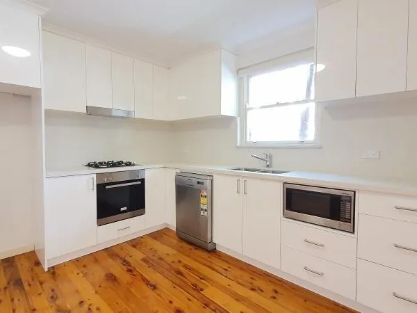 RECENTLY RENOVATED TWO BEDROOM APARTMENT WITH POLISHED FLOORS