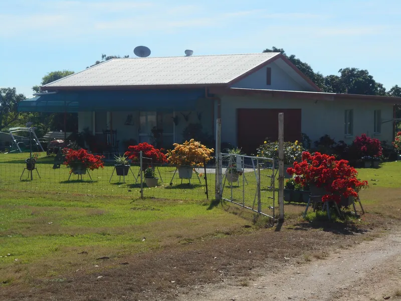 Small house on rural acreage