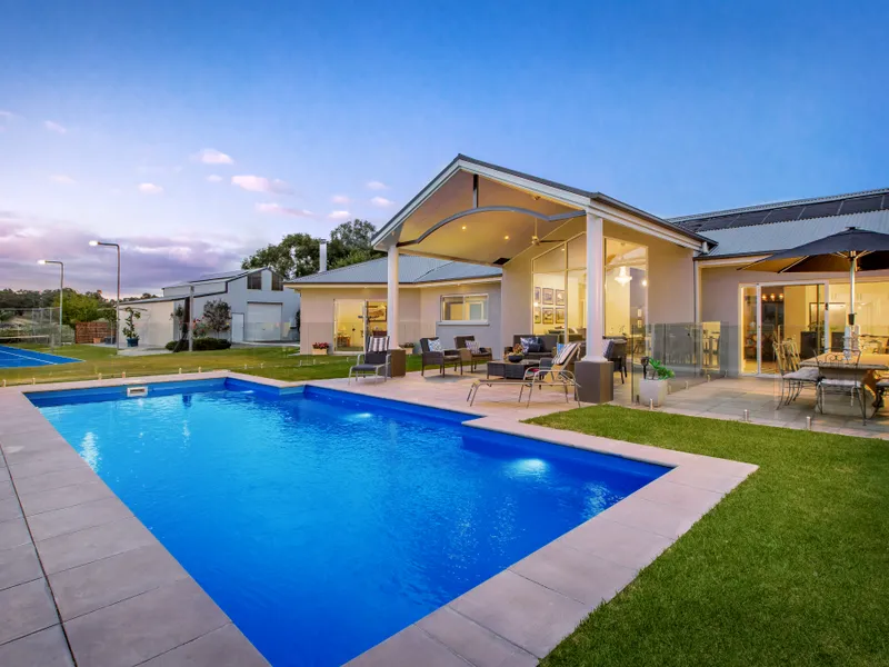 Stunning Contemporary Lifestyle Property - Lake Views on 2.8 HA (approx.)