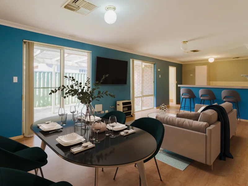 Low maintenance, low levies and Location