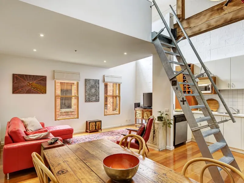 FUNKY THREE LEVEL WAREHOUSE WITH OFF STREET PARKING!