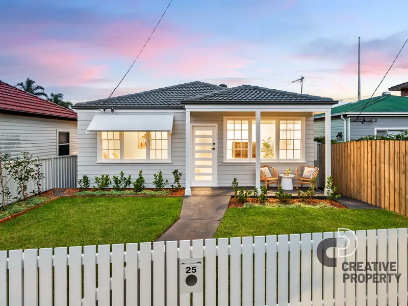 Freshley renovated home