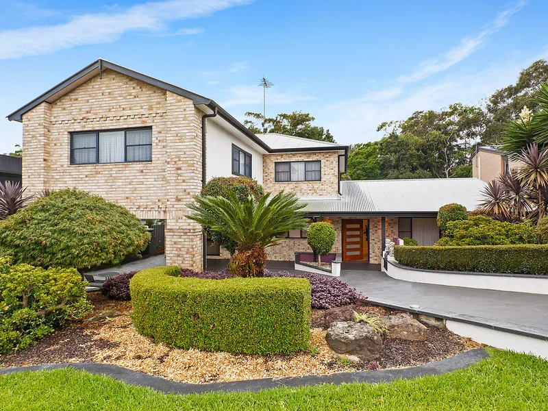 Impressive façade welcomes you to your luxury family home