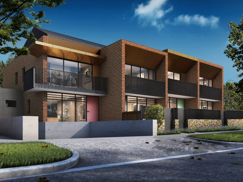 Architecturally designed tri-level town homes with direct basement parking