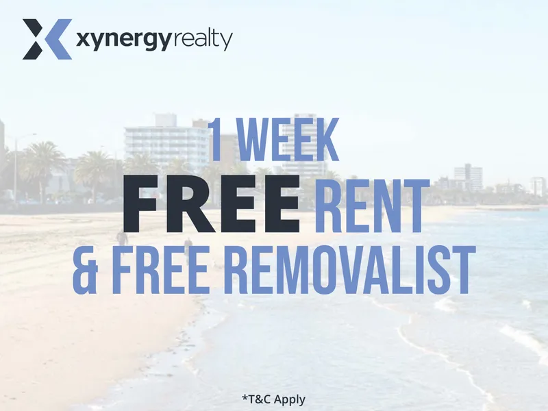 ONE WEEK FREE RENT & FREE REMOVALIST* - Entertaining and Convenient!