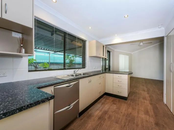 Just metres from the beach .....