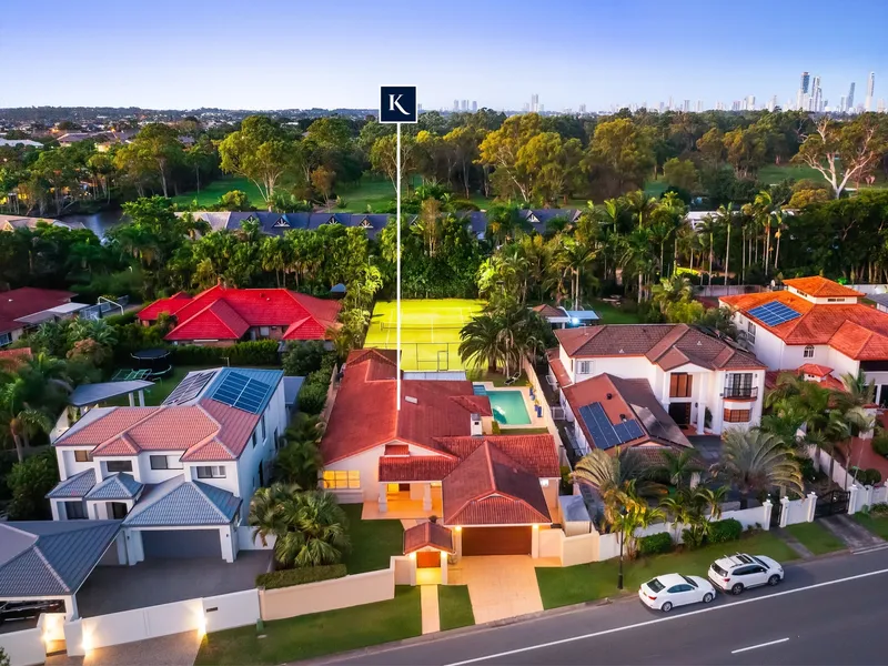 Sprawling and Serene Family Oasis with Tennis Court and Pool