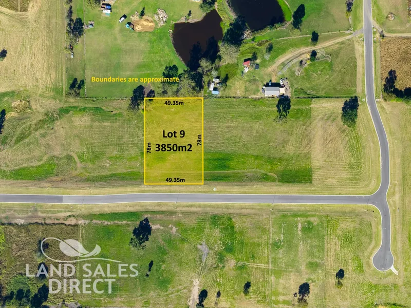 BOONAH GREENS PRESTIGE ACREAGE LOT - LAST TITLE REGISTERED LOT